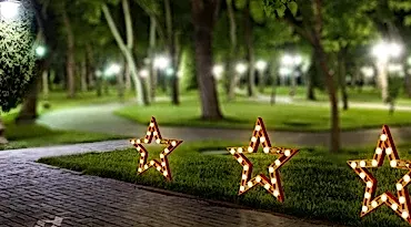 ландшафтное освещение в красноярске