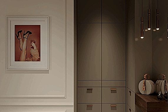 дизайн квартиры с кухней-гостиной10