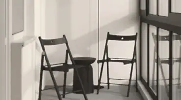 дизайн проект балкон