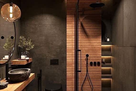 Выполнен ремонт ванной комнаты