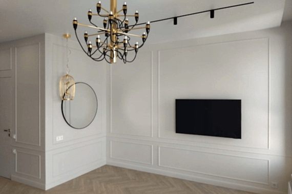 дизайн квартиры с кухней-гостиной13