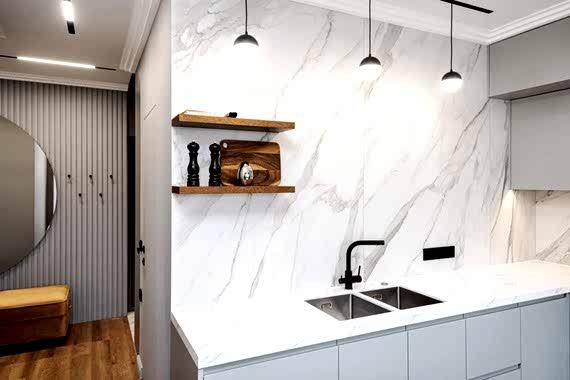 современная квартира стиль минимализм 7