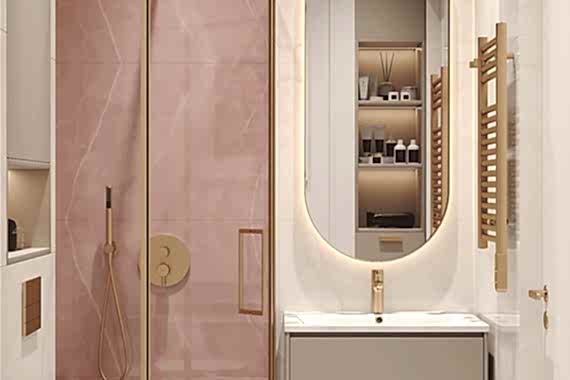 дизайн квартиры с кухней-гостиной7